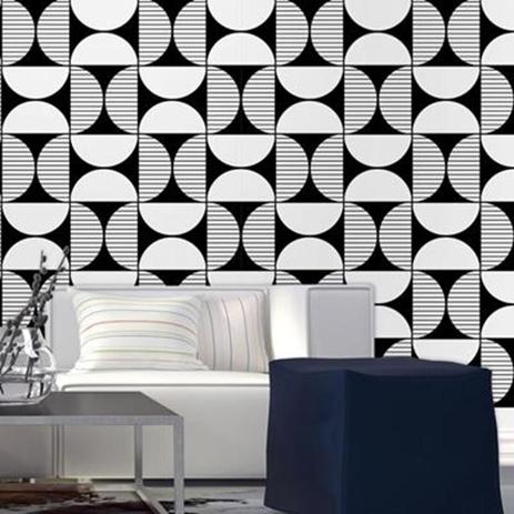 Papel de Parede Adesivo Rolo 0,58x3,00M preto e branco 0200 - Papel na parede - 4724 é ruim? Papel de Parede Adesivo Rolo 0,58x3,00M preto e branco 0200 - Papel na parede - 4724 é boa?