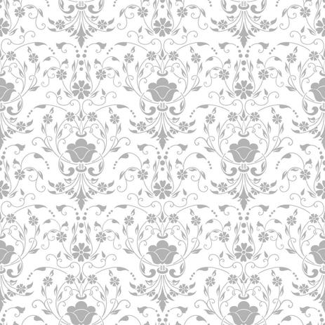 Papel De Parede Arabesco Floral Cinza Com Fundo Branco Auto Adesivo Rolo Com 150X50cm - Sunset Adesivos Menor preço em Papel De Parede Arabesco Floral Cinza Com Fundo Branco Auto Adesivo Rolo Com 150X50cm - Sunset Adesivos