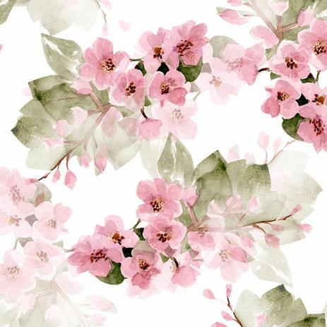 Papel de Parede Floral Adesivo Flores Rosa Lavável - N4540 - Lar Adesivos Menor preço em Papel de Parede Floral Adesivo Flores Rosa Lavável - N4540 - Lar Adesivos