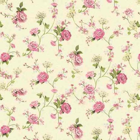 wallpapers Imagens Delicadas Para Fundo papel de parede flores rosa delicadas fundo creme adesivo seller mix