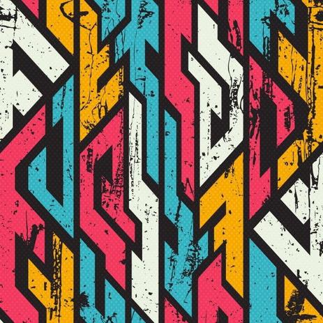 Papel De Parede Geometrico Grafite 66bb7a Adcorista Papel De Parede Magazine Luiza