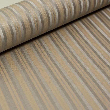 Papel de Parede Importado Vinílico Lavável Listras Creme com Prata - Ideale papéis Menor preço em Papel de Parede Importado Vinílico Lavável Listras Creme com Prata - Ideale papéis