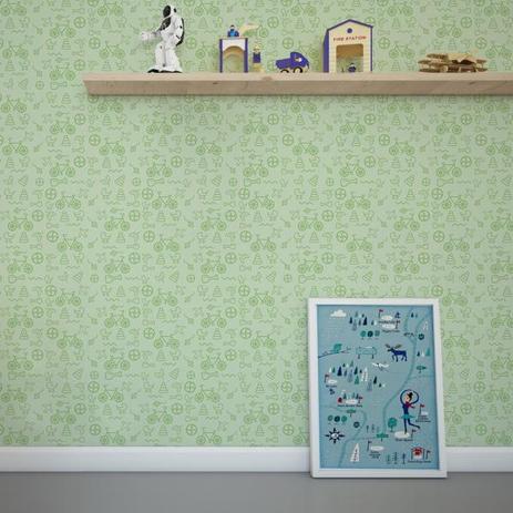 Papel de Parede Infantil Brinquedos - Casah é boa?