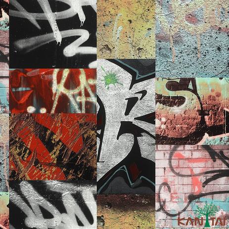 Papel De Parede Kantai Stone Age Grafite Spray Tnt Lavavel Sn903201r Papel De Parede Magazine Luiza