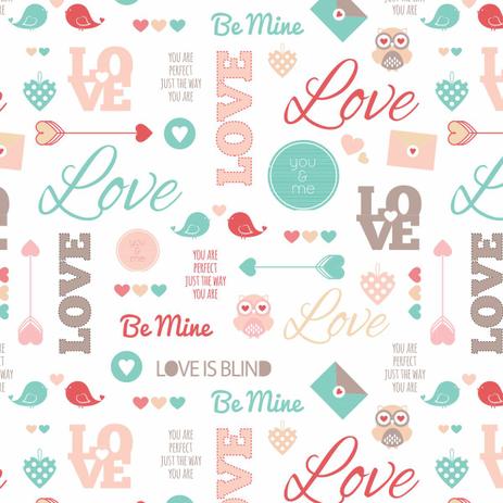 Menor preço em Papel De Parede Love Be Mine Auto Adesivo Rolo Com 150X50cm - Sunset adesivos