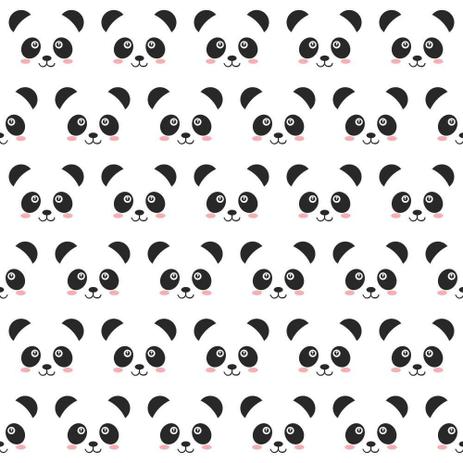 Papel De Parede Panda Qcola Adesivo E Papel De Parede Magazine