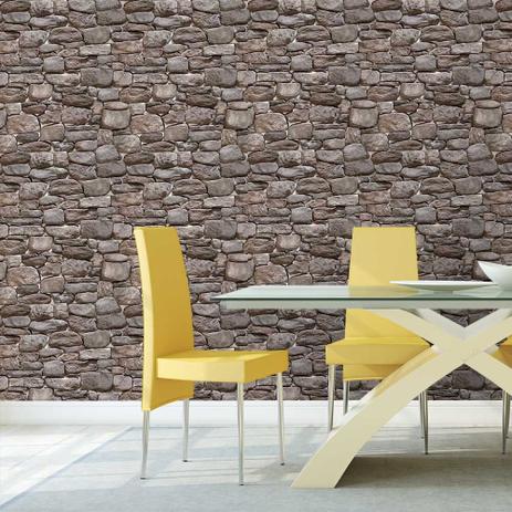 Papel De Parede Pedras Fundo Branco 9 Qcola Papel De Parede Magazine Luiza