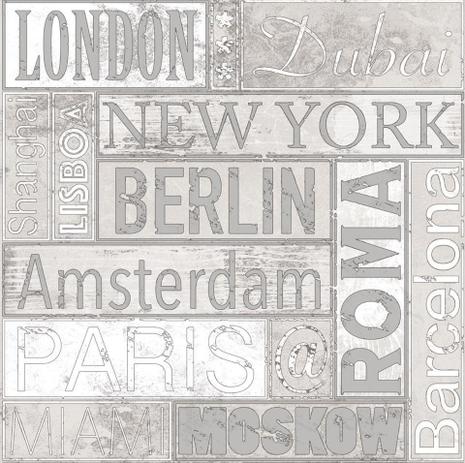 Papel de Parede Vinílico Friends e Coffee Placa Cidades Cinza 5614 - Lyam Decor - Bobinex Menor preço em Papel de Parede Vinílico Friends e Coffee Placa Cidades Cinza 5614 - Lyam Decor - Bobinex