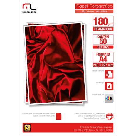 Papel Fotográfico 180g c/50 folhas - Multilaser é ruim? Papel Fotográfico 180g c/50 folhas - Multilaser é boa?