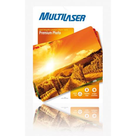 Papel Fotográfico com 230g 10x15 20 folhas PE013 - Multilaser é ruim? Papel Fotográfico com 230g 10x15 20 folhas PE013 - Multilaser é boa?