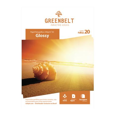 Papel Fotográfico Glossy A3 230g Greenbelt 20 folhas é boa?