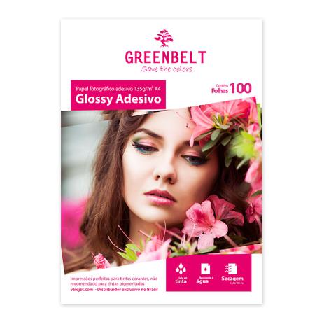 Papel Fotográfico Glossy Adesivo A4 135g Greenbelt 100 folhas é ruim? Papel Fotográfico Glossy Adesivo A4 135g Greenbelt 100 folhas é boa?