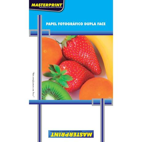 Papel Fotografico INKJET A4 GLOSSY Dupla Face 220G - Masterprint Menor preço em Papel Fotografico INKJET A4 GLOSSY Dupla Face 220G - Masterprint
