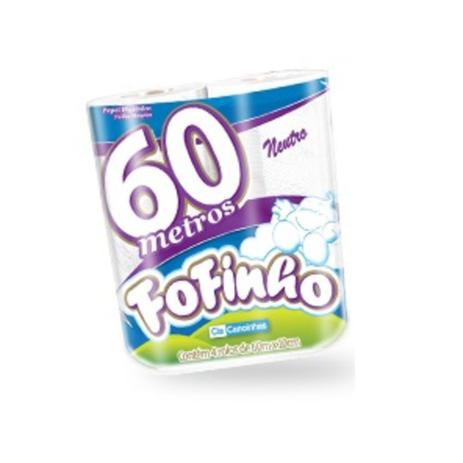 Papel Higiênico Fofinho Folha Simples Rolo 60 metros - Canoinhas Menor preço em Papel Higiênico Fofinho Folha Simples Rolo 60 metros - Canoinhas