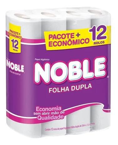 Papel Higiênico Folha Dupla Noble 12 Rolos é boa?