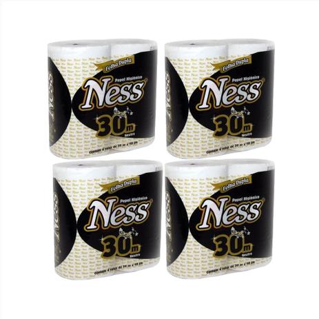 Papel Higiênico Ness - Folha Dupla C/4 Pacotes Menor preço em Papel Higiênico Ness - Folha Dupla C/4 Pacotes