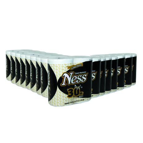 Papel Higiênico Ness Folha Dupla Neutro fardo com 16 pacotes com 4 rolos cada é boa?