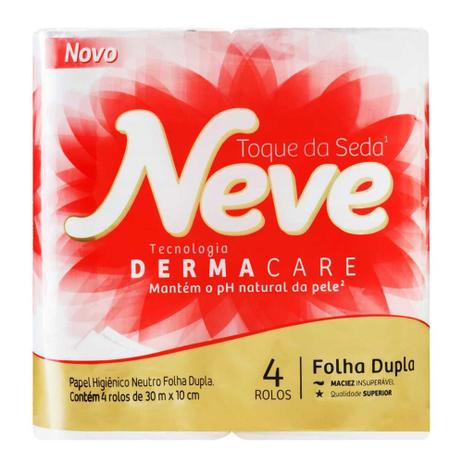 Papel Higiênico Neve Folha Dupla Toque De Seda 4 Und é boa?
