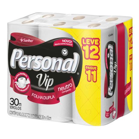 Papel Higiênico Personal Vip Folha Dupla 12 Rolos 30m x 10cm é ruim? Papel Higiênico Personal Vip Folha Dupla 12 Rolos 30m x 10cm é boa?