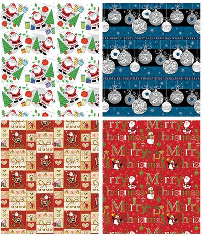 Papel Presente Natal 66X96CM.G199/206 Couche - Cristina Menor preço em Papel Presente Natal 66X96CM.G199/206 Couche - Cristina