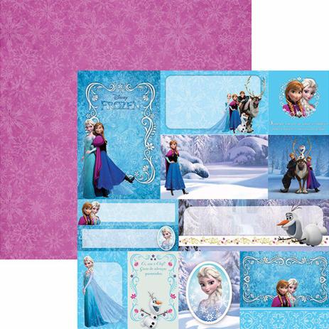 Papel Scrapbook Dupla Face 30,5x30,5cm Frozen 2 Tags SDFD-102 - Toke e Crie Menor preço em Papel Scrapbook Dupla Face 30,5x30,5cm Frozen 2 Tags SDFD-102 - Toke e Crie