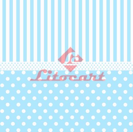 Papel Scrapbook Litocart 30,5x30,5 LSC-117 Poá e Listras Azul Bebê e Branco Menor preço em Papel Scrapbook Litocart 30,5x30,5 LSC-117 Poá e Listras Azul Bebê e Branco