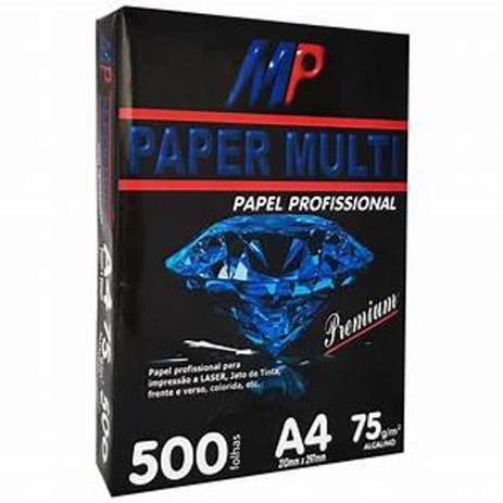 Papel Sulfite 75g 210x297 A4 Paper Multi Branco - Caixa com 10 resmas Menor preço em Papel Sulfite 75g 210x297 A4 Paper Multi Branco - Caixa com 10 resmas