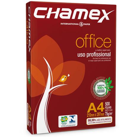 Papel sulfite A4 75g - 210x297 - com 500 folhas - Office - Chamex - International paper do brasil ltda. é boa?