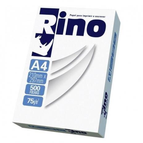 Papel Sulfite A4 75gr Resma c/ 500 Folhas RINO Menor preço em Papel Sulfite A4 75gr Resma c/ 500 Folhas RINO