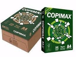 PAPEL SULFITE A4 BRANCO 210x297mm 75gramas - CAIXA COM 5.000 FOLHAS, 10 RESMAS DE 500 FOLHAS CADA - Copimax Menor preço em PAPEL SULFITE A4 BRANCO 210x297mm 75gramas - CAIXA COM 5.000 FOLHAS, 10 RESMAS DE 500 FOLHAS CADA - Copimax
