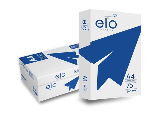 Papel Sulfite A4 Elo Premium 500 Folhas 75g Resma Menor preço em Papel Sulfite A4 Elo Premium 500 Folhas 75g Resma