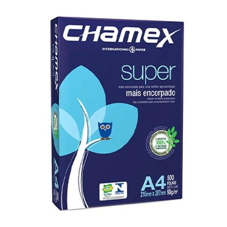 Papel Sulfite Branco Chamex A-4 90g PCT C/500 Folhas Menor preço em Papel Sulfite Branco Chamex A-4 90g PCT C/500 Folhas