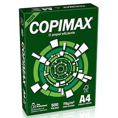 Papel Sulfite Copimax A4 75g 210x297mm Embalagem 500 Folhas - Suzano Menor preço em Papel Sulfite Copimax A4 75g 210x297mm Embalagem 500 Folhas - Suzano