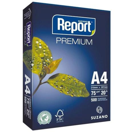 Papel Sulfite Report A4 75G 500 Folhas-Suzano é boa?