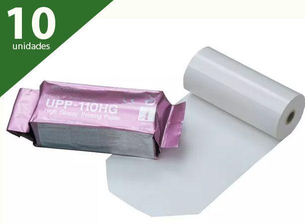 Papel Termo Sensível para Impressora de Video UPP 110HG (kit Com 10 Unidades) - Sony Menor preço em Papel Termo Sensível para Impressora de Video UPP 110HG (kit Com 10 Unidades) - Sony