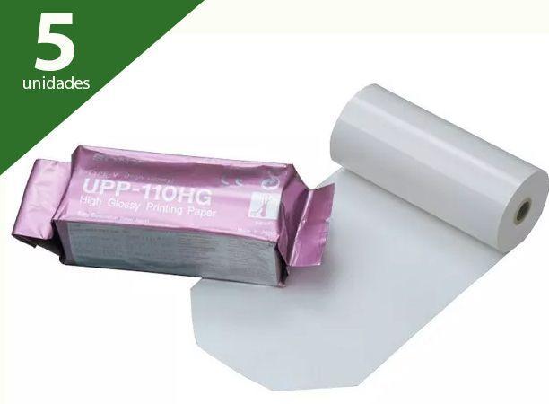 Papel Termo Sensível para Impressora de Video UPP 110HG (kit Com 5 Unidades) - Sony Menor preço em Papel Termo Sensível para Impressora de Video UPP 110HG (kit Com 5 Unidades) - Sony