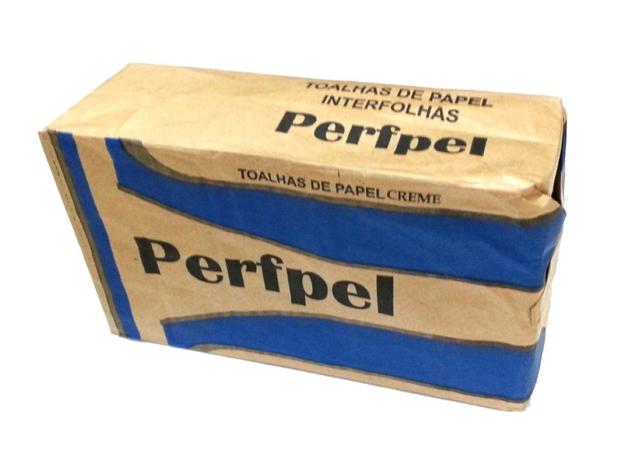 Papel Toalha Interfolha Duas Dobras 20x21 Creme Perfpel - 1000 unidades - TIBAPEL Menor preço em Papel Toalha Interfolha Duas Dobras 20x21 Creme Perfpel - 1000 unidades - TIBAPEL