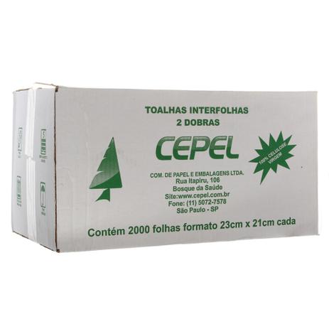Papel Toalha Interfolhado 100 Celulose Caixa com 2000 Folhas Isapel Menor preço em Papel Toalha Interfolhado 100 Celulose Caixa com 2000 Folhas Isapel