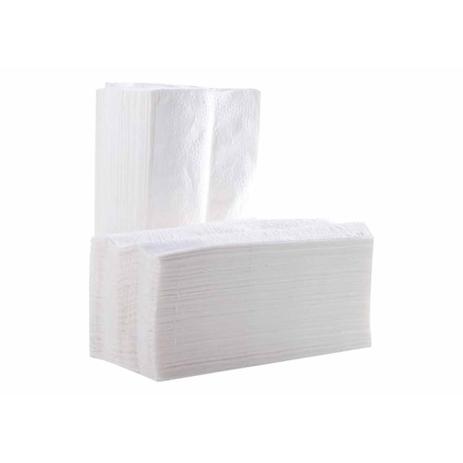 Papel toalha interfolhado branco 100 virgem 20x21 / 1000fls / santpel Menor preço em Papel toalha interfolhado branco 100 virgem 20x21 / 1000fls / santpel