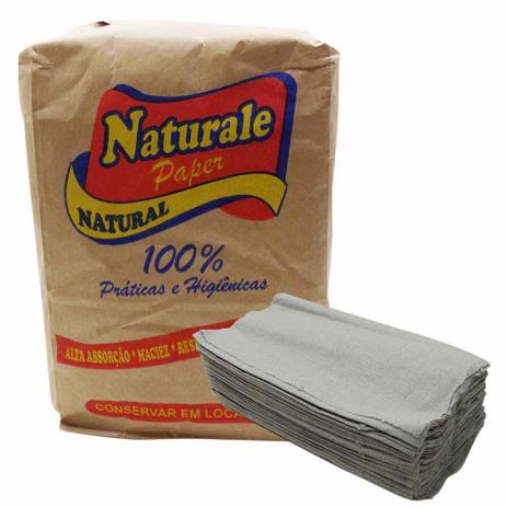 Papel toalha interfolhado natural 20x21 / 1000fls / santpel Menor preço em Papel toalha interfolhado natural 20x21 / 1000fls / santpel