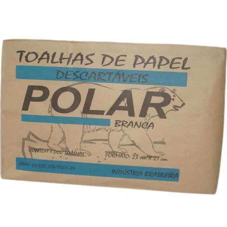 Papel Toalha Polar 2 Dobras Branco c/1000 Un é boa?