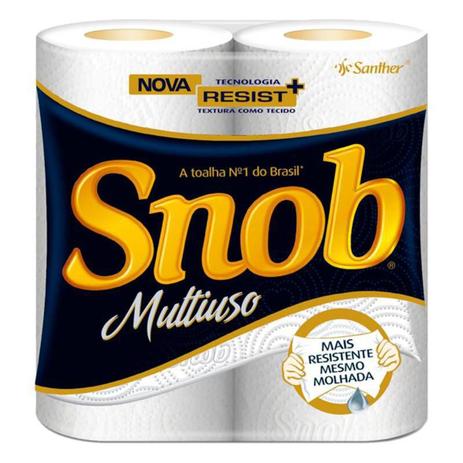 Papel toalha snob com 02 rolos - SANTHER é boa?