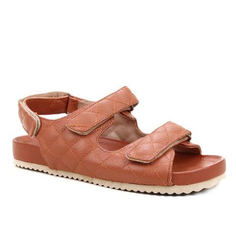 Papete Couro Shoestock Matelassê - Papete Feminina - Magazine Luiza