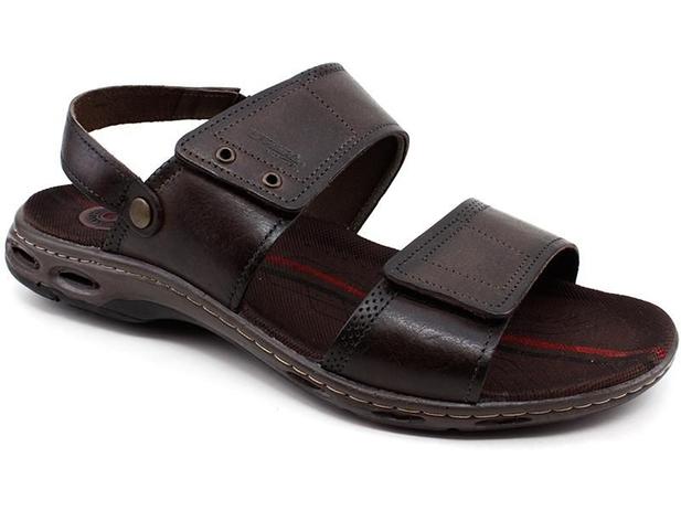 Papete masculina pegada couro Clearance