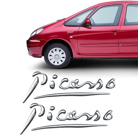 Par Adesivos Citroën Xsara Picasso Emblema Cromado Resinado - Sportinox Menor preço em Par Adesivos Citroën Xsara Picasso Emblema Cromado Resinado - Sportinox