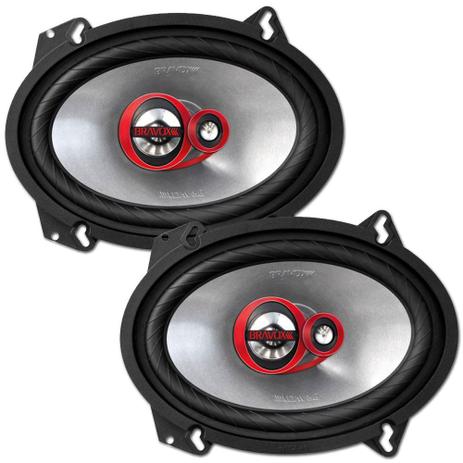 Par Alto Falante Bravox B3X68 - 6x8” - 80W RMS o par Menor preço em Par Alto Falante Bravox B3X68 - 6x8” - 80W RMS o par
