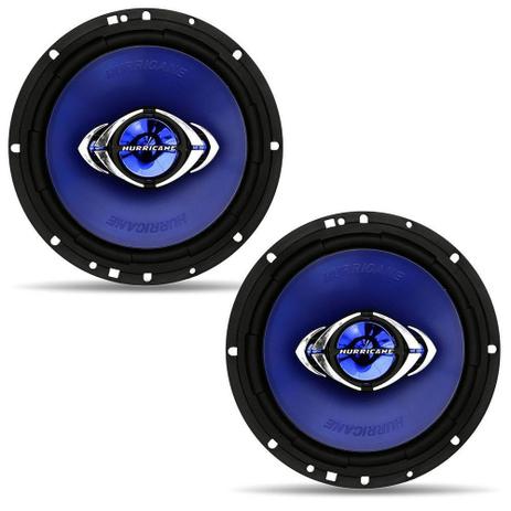 Par Alto Falante Quadriaxial 6” Hurricane CM6 130W RMS Menor preço em Par Alto Falante Quadriaxial 6” Hurricane CM6 130W RMS