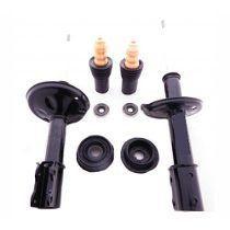 Par amortecedor dianteiro direito esquerdo + bieleta + articulação axial + batente coifa coxim  rolamento - peugeot 206 1.4 1.6 2007 a 2008 - kit00078 - Nakata é boa?