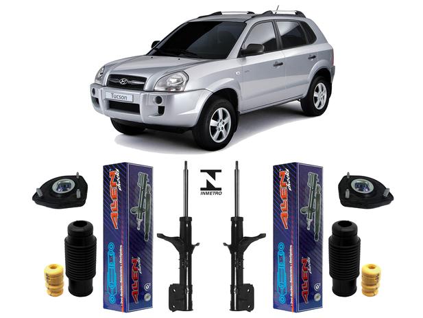 Par Amortecedor Kit Suspensão Traseira Tucson 2005 2006 2007 - Allen Menor preço em Par Amortecedor Kit Suspensão Traseira Tucson 2005 2006 2007 - Allen