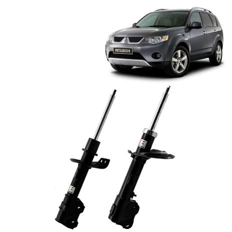 Par Amortecedores Dianteiros Kyb Mitsubishi Outlander 2007 Até 2013 - Kayaba steering Menor preço em Par Amortecedores Dianteiros Kyb Mitsubishi Outlander 2007 Até 2013 - Kayaba steering
